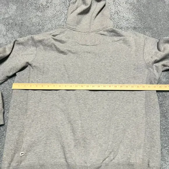 ECKO Hoodie Mens XXL Zip Hoody Sweatshirt Gray Distressed * - Picture 6 of 9